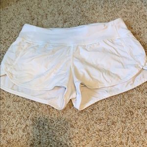 white ivivva shorts!!